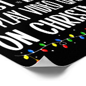 Most Likely To Play Video Games On Christmas Funny Poster (Hoek)