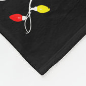 Most Likely To Play Video Games On Christmas Match Fleece Deken (Hoek)