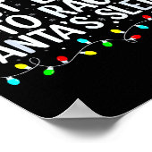 Most Likely To Race Santa's Sleigh Family Christma Poster (Hoek)