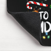 Most Likely To Ride Rudolph Funny Christmas Holida Muismat (Hoek)