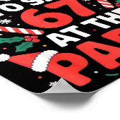 Most Likely To Say 67 At The Party Funny Christmas Poster (Hoek)