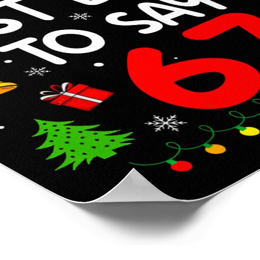 Most Likely To Say 67 Meme Six Seven Santa Christm Poster (Hoek)