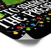 Most Likely To Shake The Family Christmas Matching Poster (Hoek)