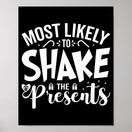 Most Likely To Shake The  Poster (Voorkant)