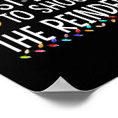 Most Likely To Shoot The Reindeer Family Christmas Poster (Hoek)