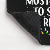 Most Likely To Shoot The Reindeer Funny Hunting Ch Muismat (Hoek)