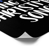 Most Likely To Sing All The Christmas Songs Family Poster (Hoek)