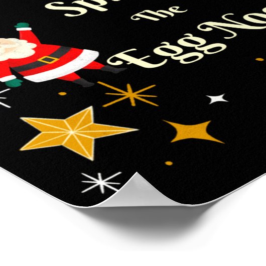 Most Likely To Ske The Egg Nog  Poster (Hoek)