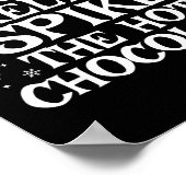 Most Likely To Ske The Hot Chocolate Funny Christm Poster (Hoek)