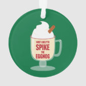 Most Likely to Spike the Eggnog Ornament (achterkant)