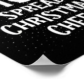 Most Likely To Spread Christmas Cheer Funny Family Poster (Hoek)