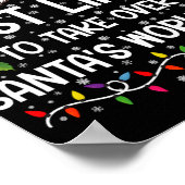 Most Likely To Take Over Santas Workshop Xmas T Sh Poster (Hoek)