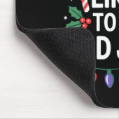 Most Likely To Tell Dad Jokes Funny Christmas  Muismat (Hoek)