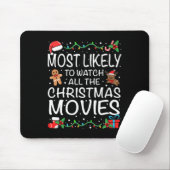Most Likely To Watch The Christmas Movies Family C Muismat (Met muis)