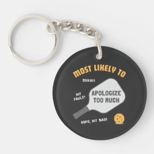 Most Waarschijnlijk Te Veel Excuses Te Cute Pickle Sleutelhanger