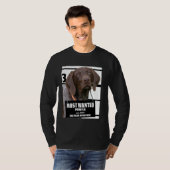 Most Wanted Pointer C - Grappige Mopshond T-shirt (Voorkant volledig)