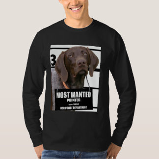 Most Wanted Pointer C - Grappige Mopshond T-shirt