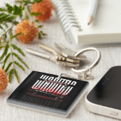 Most Wanted Street Racer Acryl Sleutelhanger (Voorkant Rechts)