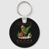 Most Wonderful Christmas Bigfoot Christmas Tree Li Sleutelhanger (Voorkant)