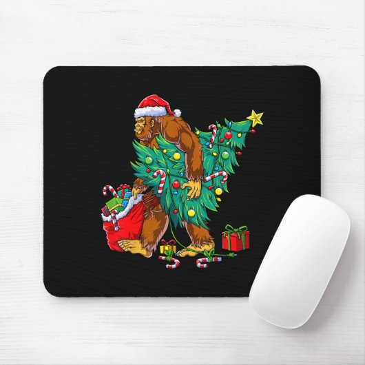 Most Wonderful Christmas Co Bigfoot Christmas Tree Muismat (Met muis)