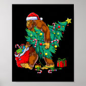 Most Wonderful Christmas Co Bigfoot Christmas Tree Poster (Voorkant)