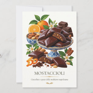 Mostaccioli – Klassiek Italiaans dessert Kaart