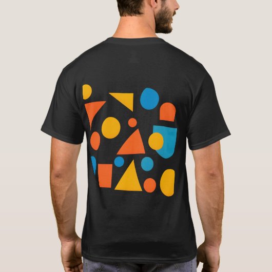 Mostache Mozaïek T-shirt (Achterkant)