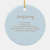 Mostar Bosnia Townscape Painting Keramisch Ornament (Achterkant)