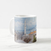 Mostar, Bosnië - Acryltueel schilderen Koffiemok (Voorkant links)