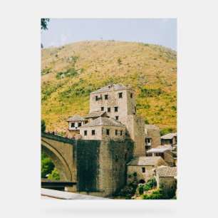 Mostar - Bosnië en Herzegovina Acryl Bord