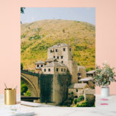 Mostar - Bosnië en Herzegovina Acryl Bord (Huwelijk)