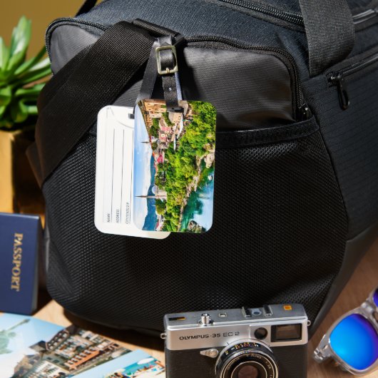 Mostar Bosnië en Herzegovina Bagagelabel (Voorkant & Achterkant)