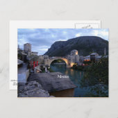 Mostar, Bosnië en Herzegovina Briefkaart (Voorkant / Achterkant)