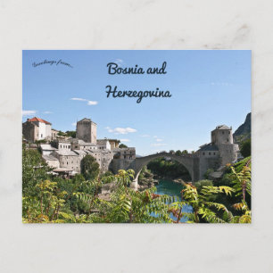 Mostar Bosnië en Herzegovina Briefkaart