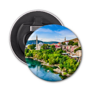 Mostar Bosnië en Herzegovina Button Flesopener