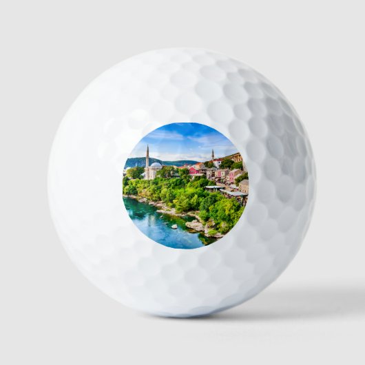 Mostar Bosnië en Herzegovina Golfballen (Voorkant)