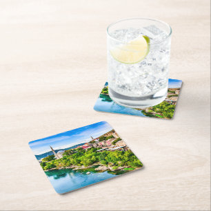 Mostar Bosnië en Herzegovina Kartonnen Onderzetters