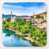 Mostar Bosnië en Herzegovina Kartonnen Onderzetters (Voorkant)