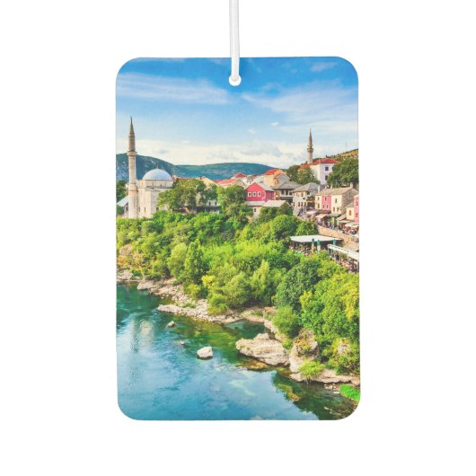 Mostar Bosnië en Herzegovina Luchtverfrisser (Voorkant)