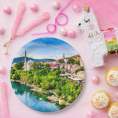 Mostar Bosnië en Herzegovina Papieren Bordje (Feest)