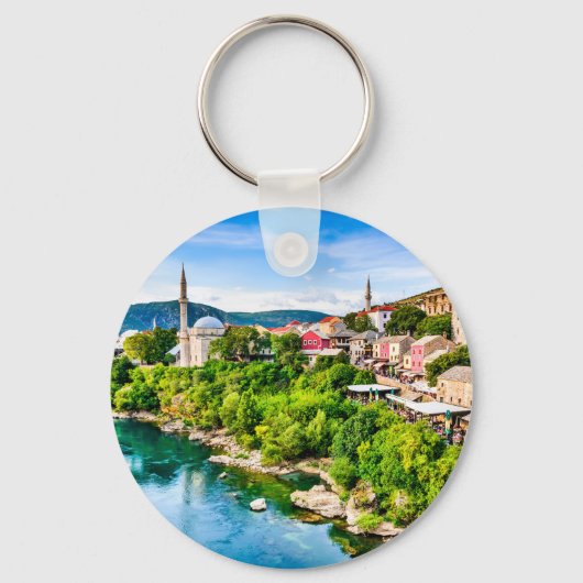 Mostar Bosnië en Herzegovina Sleutelhanger (Voorkant)