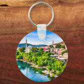 Mostar Bosnië en Herzegovina Sleutelhanger (Voorkant)