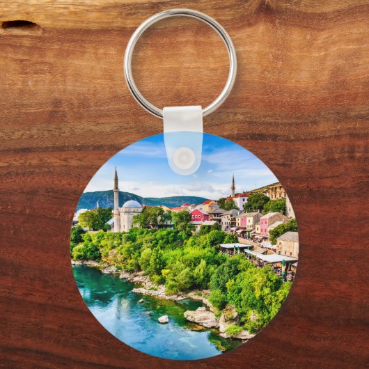 Mostar Bosnië en Herzegovina Sleutelhanger (Voorkant)