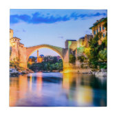 Mostar Bosnië en Herzegovina Tegeltje (Voorkant)