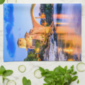 Mostar, Bosnië en Herzegovina Theedoek (Gevouwen)