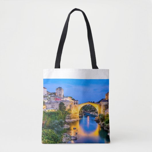 Mostar Bosnië en Herzegovina Tote Bag (Voorkant)