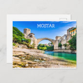 Mostar Briefkaart (Voorkant / Achterkant)