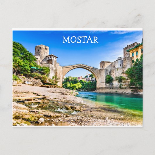 Mostar Briefkaart (Voorkant)