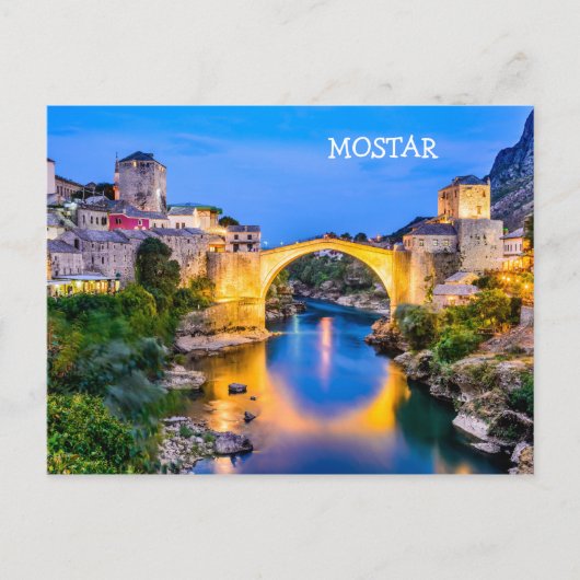 Mostar Briefkaart (Voorkant)