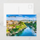 Mostar Briefkaart (Voorkant / Achterkant)